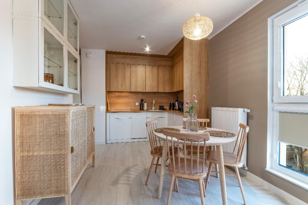 Kuchnia i jadalnia w stylu BOHO